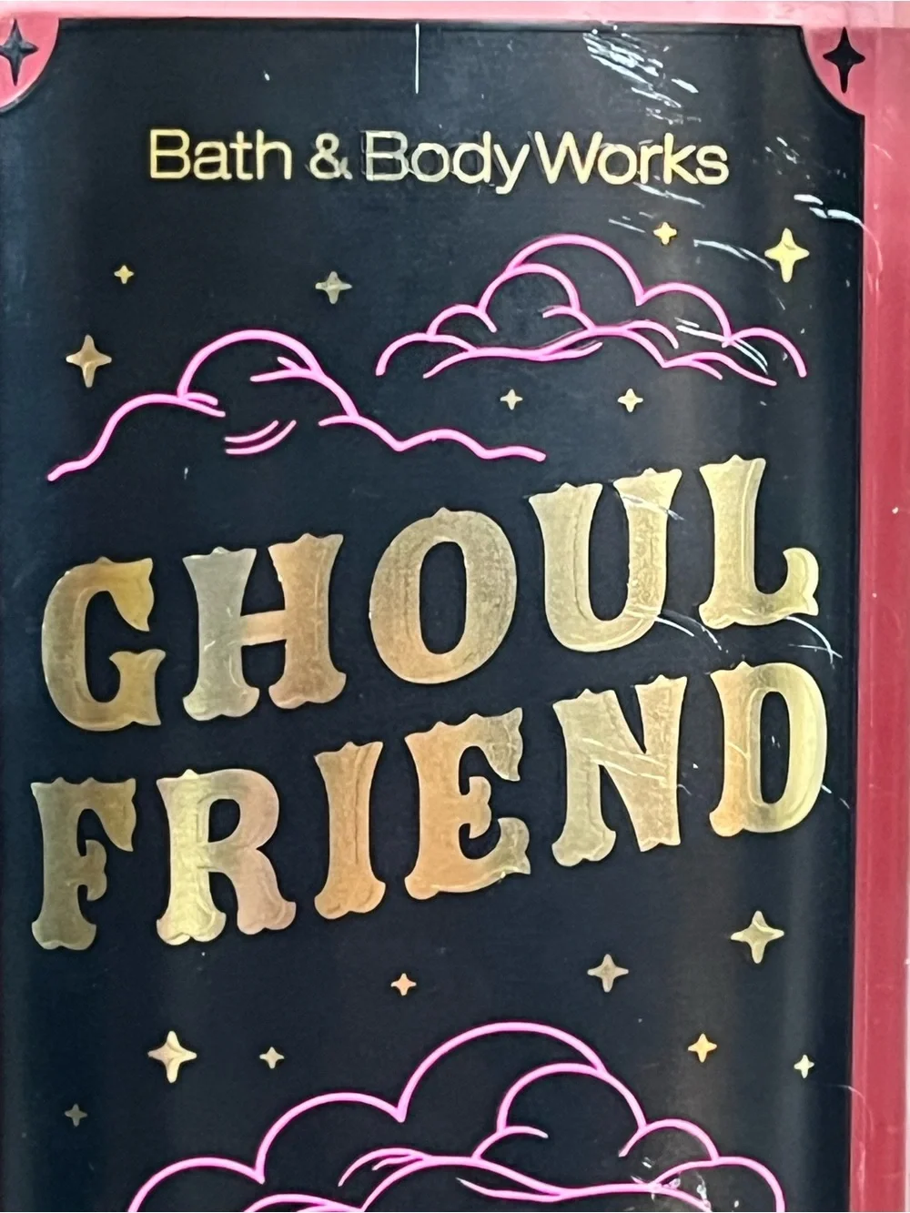 Bath & Body Works Ghoul Friend Pink & Black Body Wash